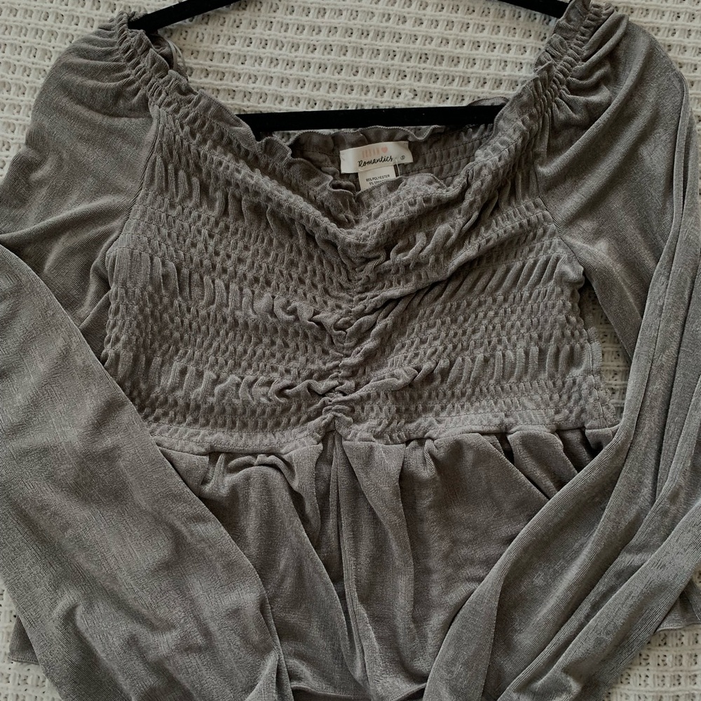 Gray Blouse